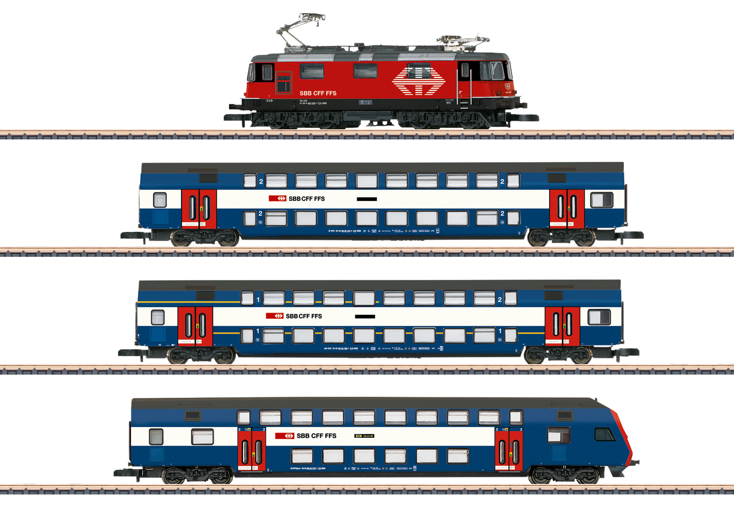 Märklin 81195 - Zugpackung Züricher S-Bahn SB