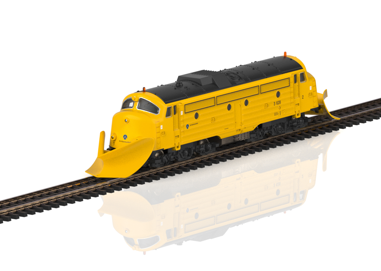 Märklin 88362 - Schneepflug-NOHAB Di3 628 JBV